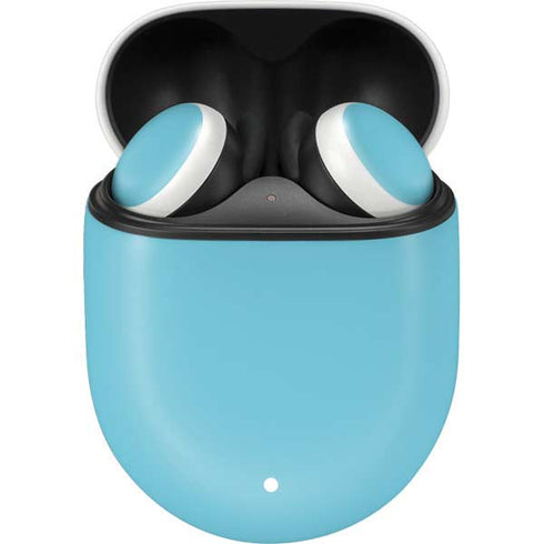 Sky High Blue Solid Google Pixel Buds Skin